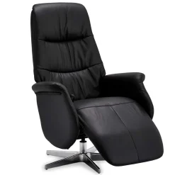 Schwarzer Entspannungssessel mit Armlehnen - Registran Sessel