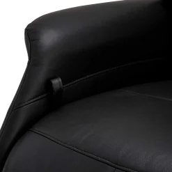 Schwarzer Entspannungssessel mit Armlehnen - Registran Sessel