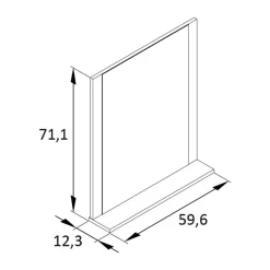 Schwarzes Flurmöbel Set - Anderian (vierteilig) Garderoben
