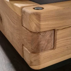 Sale Schwebebett mit Leder-Kopfteil - Emjan Betten