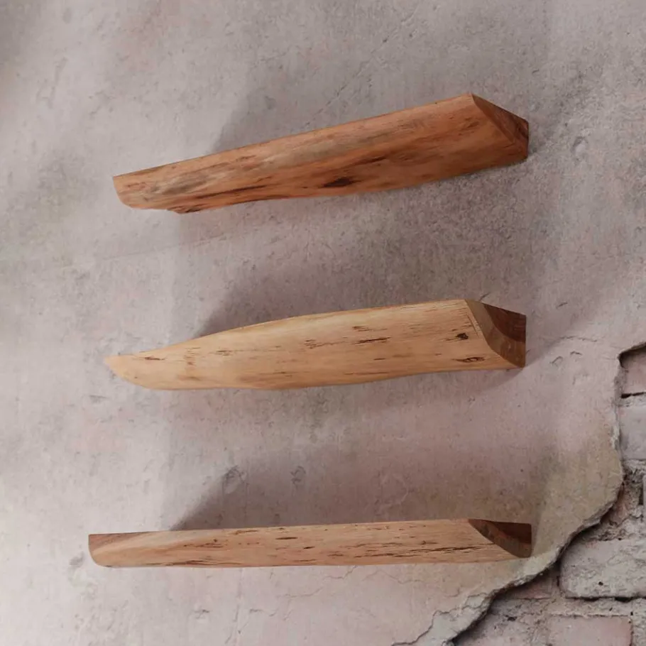 Sale Schwebende Wandboards Baumkante - Stamfort (3er Set) Regale