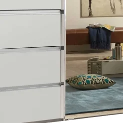 Schwebetürenkleiderschrank mit zwei Spiegeln - Galogero Kleiderschränke