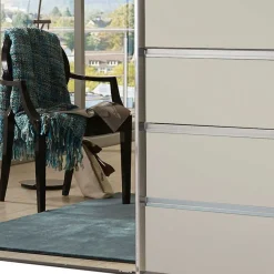 Outlet Schwebetürenschrank in Champagner - Grover Kleiderschränke|Schränke