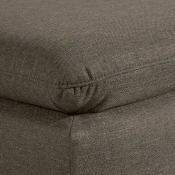 Best Sessel in Beigegrau und Nussbaum - Abecra Sessel