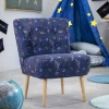 Best Sessel in Blau mit Planeten und Sternen - Marcs Sessel