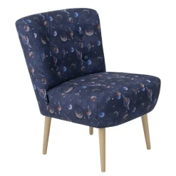Best Sessel in Blau mit Planeten und Sternen - Marcs Sessel
