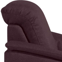 Clearance Sessel in Bordeaux und Nussbaum - Moranna Sessel