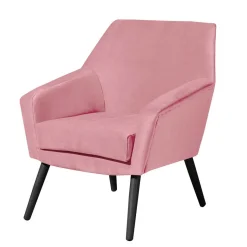 Clearance Sessel in Rosa und Schwarz - Lanaca Sessel