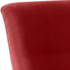 Clearance Sessel in Ziegel Rot und Schwarz - Danzante Sessel