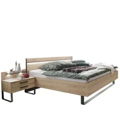 Best Set Bettanlage mit LED Beleuchtung - Licruva (dreiteilig) Betten