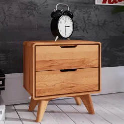 Set Doppelbett & Nachtkommoden - Junola I (dreiteilig) Betten