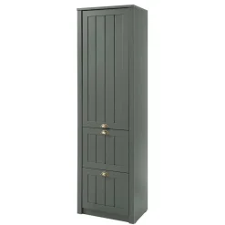 Sale Set Flur Einrichtung in Dunkelgrün - Niestov (fünfteilig) Garderoben