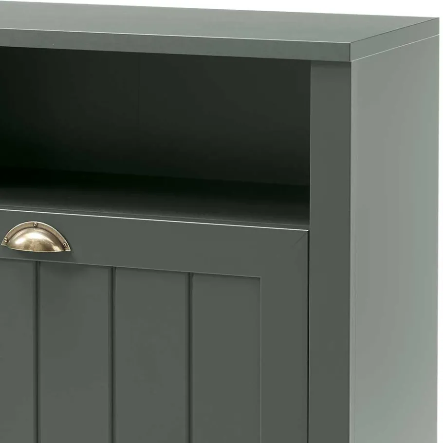 Sale Set Flur Einrichtung in Dunkelgrün - Niestov (fünfteilig) Garderoben