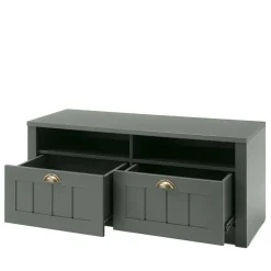 Sale Set Flur Einrichtung in Dunkelgrün - Niestov (fünfteilig) Garderoben