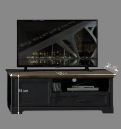 Set Landhausmöbel zweifarbig - Thumbs I (dreiteilig) Wohnwände