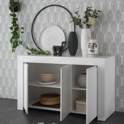 Set TV Board & Sideboard & Schrank - Mikes (dreiteilig) Wohnwände