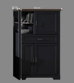 Set TV Unterschrank & Highboard - Thumbs (zweiteilig) Wohnwände