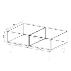 Set Wohnzimmer Möbel mit Sofatisch - Cablos I (fünfteilig) Wohnwände