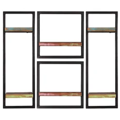 Outlet Shabby Chic Hängeregale Set - Jamaica (vierteilig) Regale