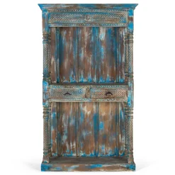 Sale Shabby Chic Regal in unregelmäßgem Blau lackiert - Emrene Regale