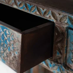 Sale Shabby Chic Regal in unregelmäßgem Blau lackiert - Emrene Regale