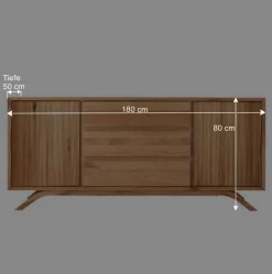 Sale Sideboard aus Wildeiche Massivholz - Fredellia Sideboards