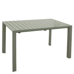 Silbergrauer Gartentisch mit Front Butterflyauszug - Sergio Tische