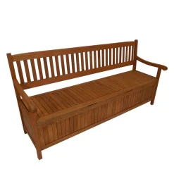 3-Sitzer Garten Bank mit Truhe - Durai Sitzbank