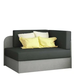 Sale 1-Sitzer Schlafsofa in Anthrazit und Hellgrau - Bali Betten|Sofas