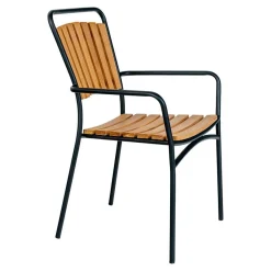 Skandi Garten-Essgruppe aus Teak - Farmer (fünfteilig) Sitzgruppe