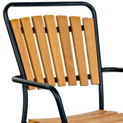 Skandi Garten-Essgruppe aus Teak - Farmer (fünfteilig) Sitzgruppe