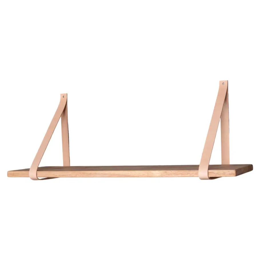 Sale Skandi Hängeboard aus Gummibaum Holz - Katrona Regale