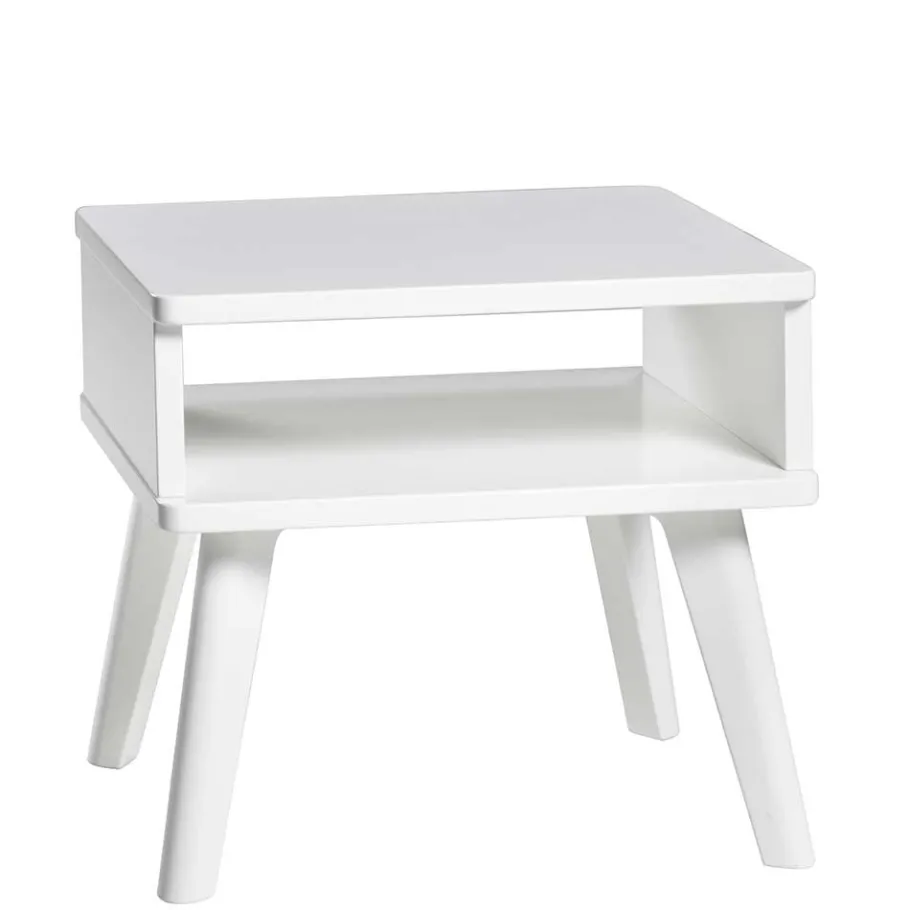 Skandi Nachtkonsole in Weiß lackiert - Special Kommoden