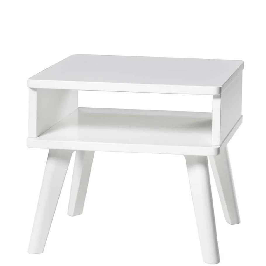 Skandi Nachtkonsole in Weiß lackiert - Special Kommoden