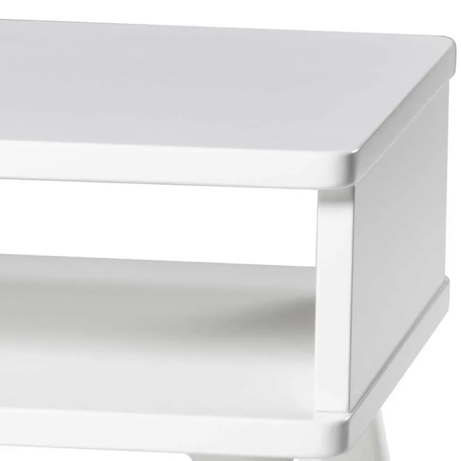 Skandi Nachtkonsole in Weiß lackiert - Special Kommoden