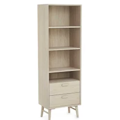 Outlet Skandi Regal in Eiche Weiß - Lametla Regale|Vitrinen