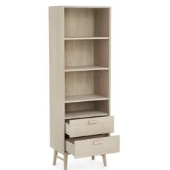 Outlet Skandi Regal in Eiche Weiß - Lametla Regale|Vitrinen