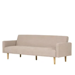 Best Skandi Schlafsofa in Beigegrau - Anhora Betten