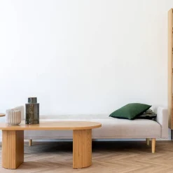 Best Skandi Schlafsofa in Beigegrau - Anhora Betten