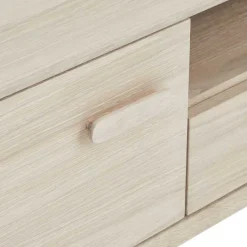 Skandi TV Lowboard in Eiche Weiß - Lametla Tv & Hifi-Möbel|Lowboards