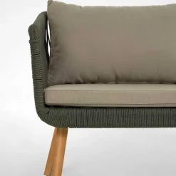 Sofa & Sessel aus Kordel-Geflecht - Lagoas (dreiteilig) Sitzgruppe