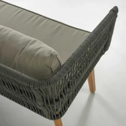 Sofa & Sessel aus Kordel-Geflecht - Lagoas (dreiteilig) Sitzgruppe