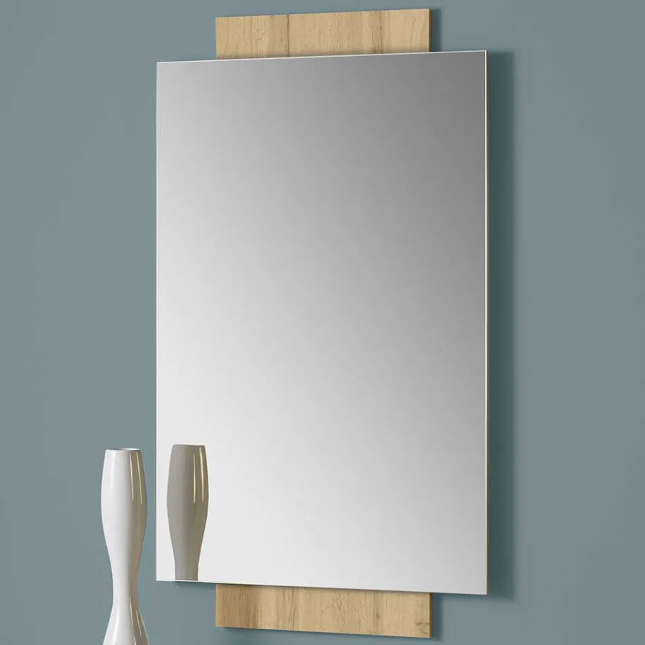 Spiegel & Hängekonsole in Wildeiche - Loriot (zweiteilig) Garderoben