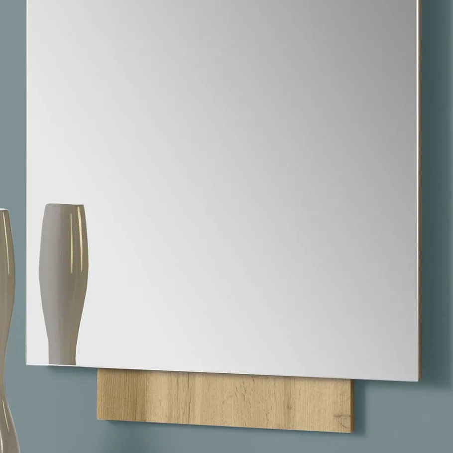 Spiegel & Hängekonsole in Wildeiche - Loriot (zweiteilig) Garderoben