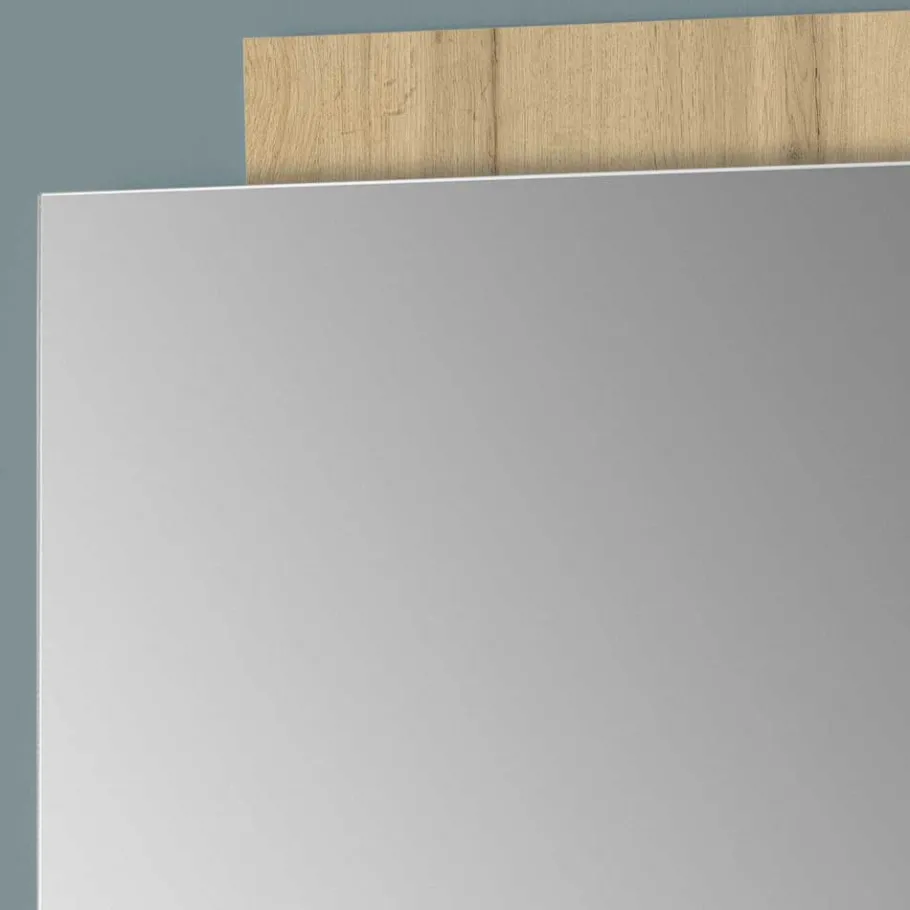 Spiegel & Hängekonsole in Wildeiche - Loriot (zweiteilig) Garderoben