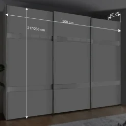 Sale Spiegel Schlafzimmerschrank mit Falttüren - Zidarie Schränke