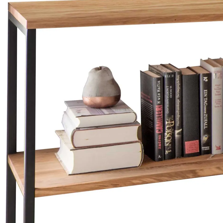 Sale Stahl Regal mit 6 Wildeiche Böden - Sluganov Regale