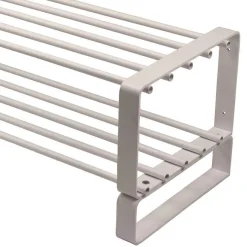 Stahl Schuhregal in Weiß - Torosma Regale