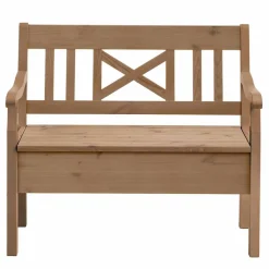 Online Stauraumbank Giurgia aus Kiefer massiv Sitzbank