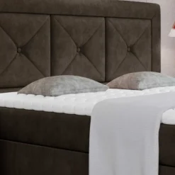 Best Stauraumbett in Dunkelbraun - Giralna Betten